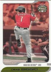 Craig Biggio Baseball Cards 2002 Fleer Focus JE Prices