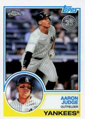 Aaron Judge #83T-1 Baseball Cards 2018 Topps Chrome 1983 Prices