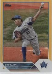 Shota Imanaga [Gold Rainbow Foil] #109 Baseball Cards 2023 Topps NPB Nippon Professional Prices
