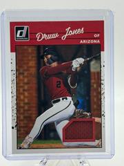 Druw Jones Baseball Cards 2023 Panini Donruss Retro 1990 Materials Prices
