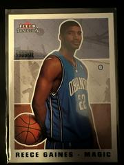 Reece Gaines #275 Basketball Cards 2003 Fleer Tradition Prices