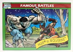 Hulk vs. Wolverine Marvel 1990 Universe Prices