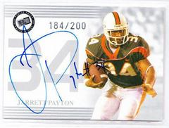 Jarrett Payton [Silver] Football Cards 2004 Press Pass Autograph Prices