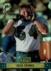 Zach Thomas #112 Football Cards 2000 Bowman Reserve Prices