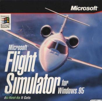 Microsoft Flight Simulator for Windows 95 PC Games