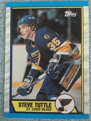Steve Tuttle #157 Hockey Cards 1989 Topps Prices