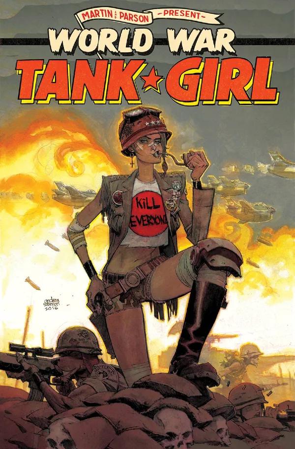 World War Tank Girl [Robinson] #3 (2017) Comic Books World War Tank Girl