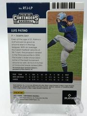 Back Of Card | Luis Patino [Ticket Relic] Baseball Cards 2021 Panini Contenders Rookie Ticket Jersey