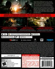 Back Cover | Aliens: Fireteam Elite Playstation 5