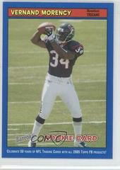 Vernand Morency [Blue] #185 Football Cards 2005 Bazooka Prices
