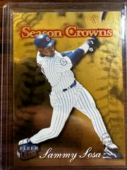 Sammy Sosa [Gold Medallion Edition] Baseball Cards 1999 Ultra Gold Medallion Prices