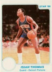 Isiah Thomas Basketball Cards 1986 Star Prices