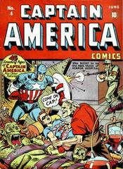 Captain America #4 (1941) Comic Books Captain America Prices