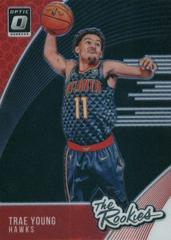 Trae Young #5 Basketball Cards 2018 Panini Donruss Optic the Rookies Prices