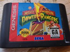 Cartridge (Front) | Mighty Morphin Power Rangers Sega Genesis