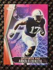 Arnold Ebiketie [Red] #2 Football Cards 2022 Sage Hit Prices