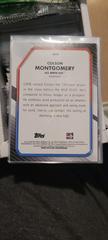 Back Of Card | Colson Montgomery Baseball Cards 2022 Topps Pro Debut Draftee Debuts