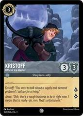 Kristoff - Official Ice Master #182 Lorcana First Chapter Prices