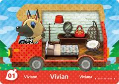Vivian #01 [Animal Crossing Welcome Amiibo] Amiibo Cards Prices