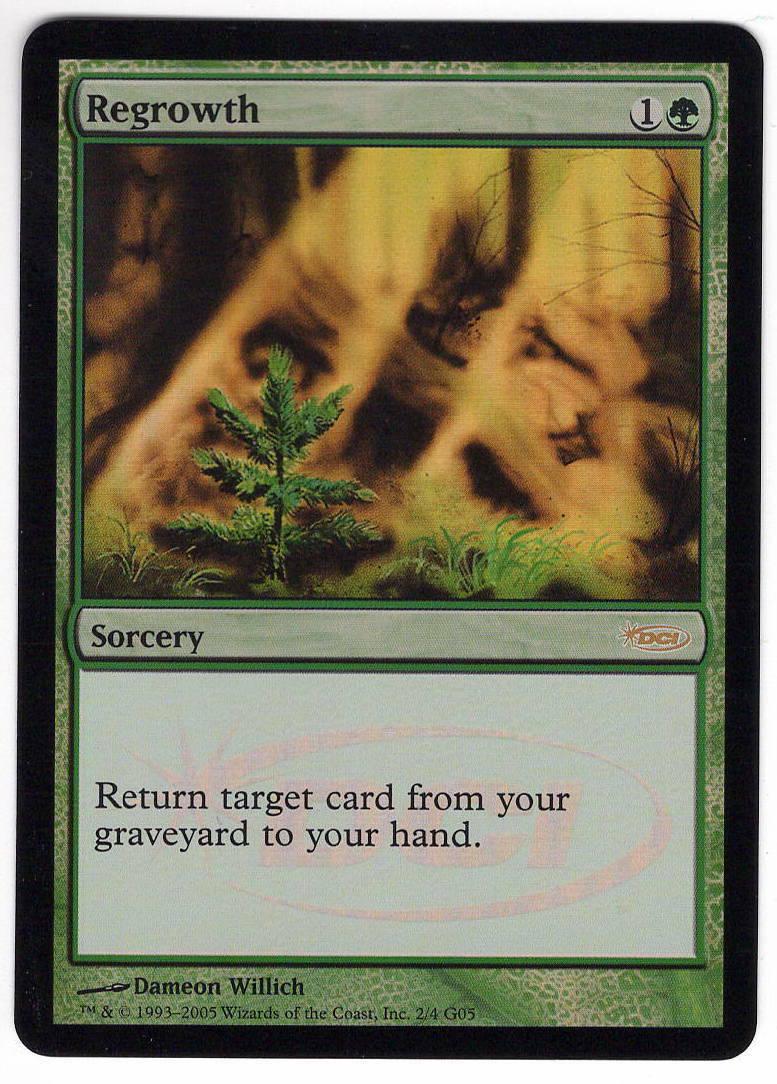 Regrowth Prices | Magic Judge Gift | Magic Cards