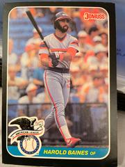 Harold Baines #25 Baseball Cards 1987 Donruss All Stars Prices