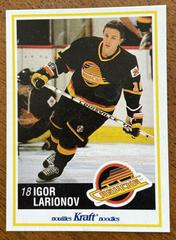 Igor Larionov Hockey Cards 1990 Kraft Prices