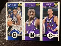 Christie /Newman /Dumas #M170 /M138 /M107 Basketball Cards 1996 Collector's Choice Mini Prices