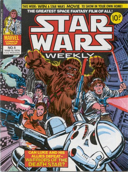 Star Wars Weekly #6 (1978) Comic Books Star Wars Weekly