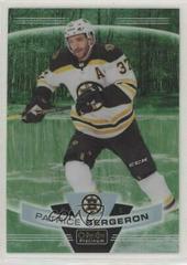 Patrice Bergeron [Pond Hockey Green] Hockey Cards 2019 O Pee Chee Platinum Prices