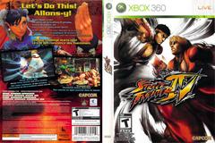Slip Cover Scan By Canadian Brick Cafe | Street Fighter IV Xbox 360