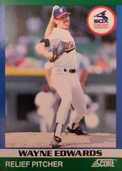Wayne Edwards #10 Baseball Cards 1991 Score Rising Stars Prices