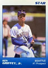 Ken Griffey Jr. [#1 Prospect Yellow Back] #6 Baseball Cards 1989 Star Griffey Jr Prices