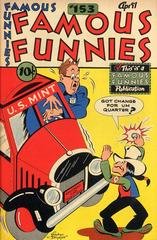 Famous Funnies #153 (1947) Comic Books Famous Funnies Prices