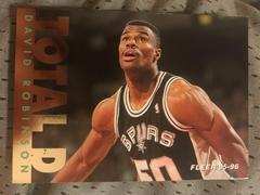 David Robinson #10 Basketball Cards 1995 Fleer Total D Prices