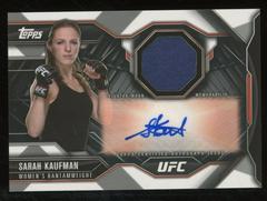 Sarah Kaufman Ufc Cards 2015 Topps UFC Chronicles Autographs Prices
