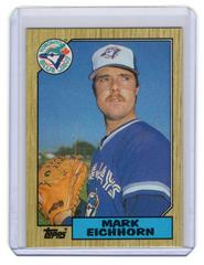 Mark Eichhorn #371 Baseball Cards 1987 Topps Prices