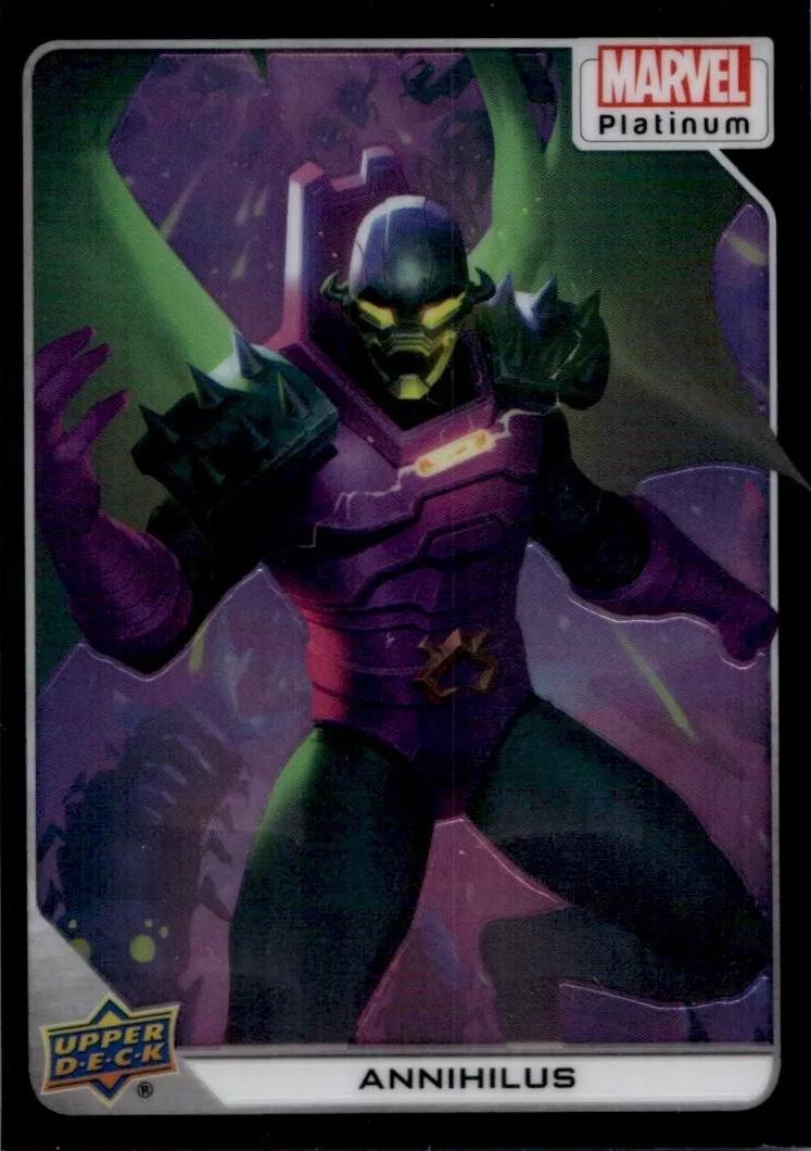 Annihilus [Black Rainbow] #77 Marvel 2023 Upper Deck Platinum