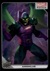 Annihilus [Black Rainbow] #77 Marvel 2023 Upper Deck Platinum Prices