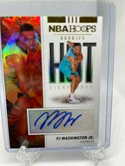 PJ Washington Jr. Basketball Cards 2019 Panini Hoops Hot Signatures Rookies Prices