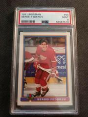 Sergei Federov Hockey Cards 1991 Bowman Prices