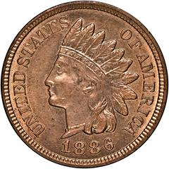 1886 Coins Indian Head Penny Prices