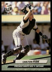 Carlton Fisk #33 Baseball Cards 1992 Ultra Prices