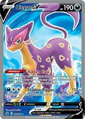 Liepard V #180 Pokemon Chilling Reign Prices