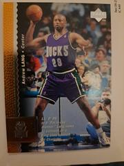 Andrew Lang #249 Basketball Cards 1996 UD3 Prices