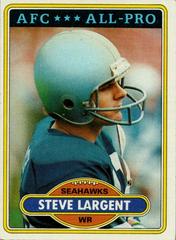 Steve Largent Football Cards 1980 Topps Prices