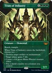 Titan of Industry [Borderless Foil] #289 Magic Streets of New Capenna Prices