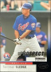 Terrmel Sledge #217 Baseball Cards 2003 Leaf Prices