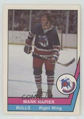 Mark Napier Hockey Cards 1977 O-Pee-Chee WHA Prices