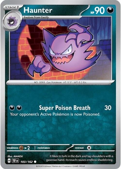 Haunter #103 Pokemon Temporal Forces