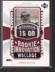 Seneca Wallace Football Cards 2003 Upper Deck Patch Collection Prices